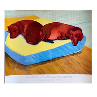 David Hockney, Dog Paintings 38 Salts Mill 1995.