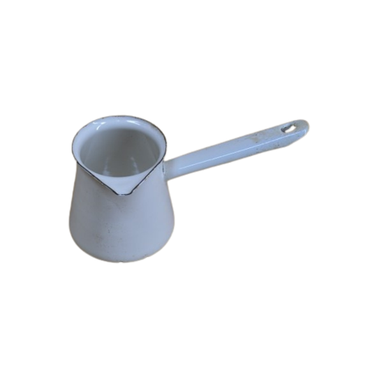 Gietkannetje Emaille Wit 1