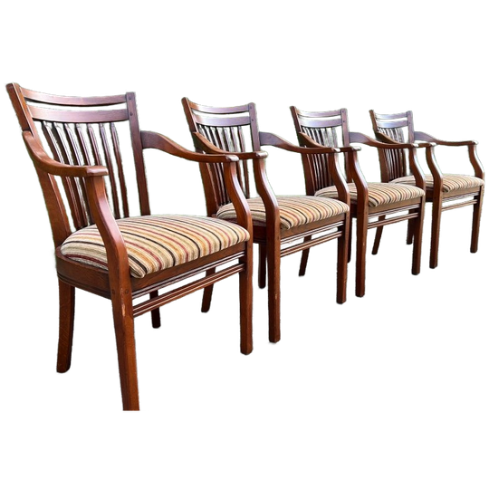Bannink Jugendstil Eetkamer Armstoelen 1