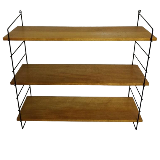 Vintage Midcentury Wandrekje | Boekenrekje Tomadostijl 1