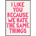 I Like You Because We Hate The Same Things thumbnail 1