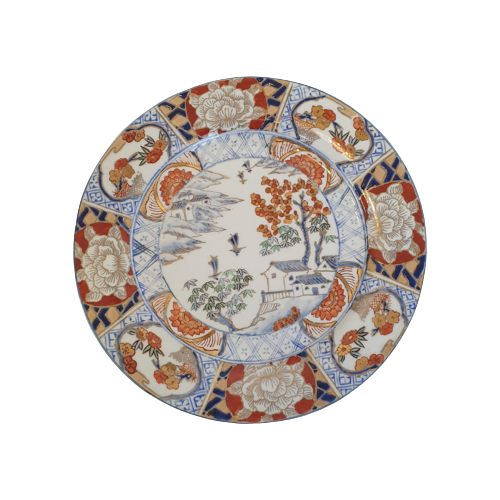 Bord (Plate) Japans Imari Antiek