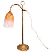 Art Deco Bureaulamp, Gesigneerd Schneider, 1920
