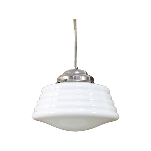Art Deco Opaline Hanglamp