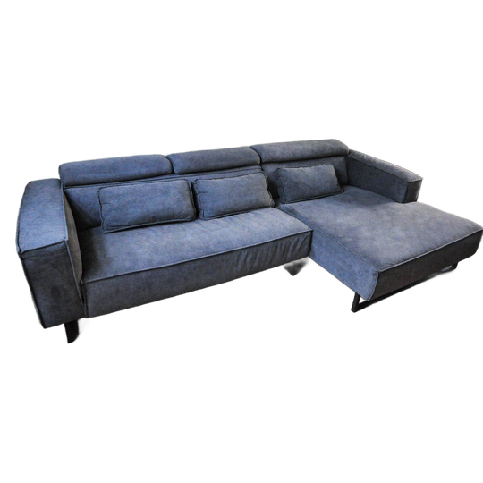 Hoekbank / Loungebank Van Goossens - Grijs 1