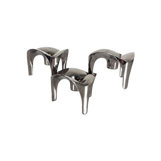 Set Van 3 Stapelbare Kandelaars 70692 1