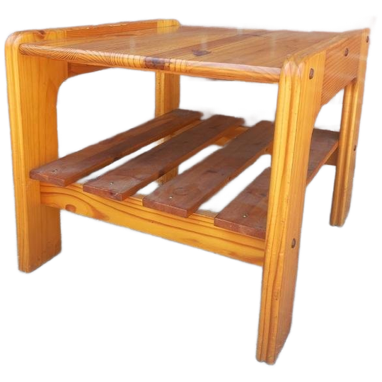 Mid Century Scandinavisch Design Grenen Tafeltje. 1