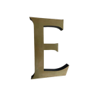 Metalen Letter E thumbnail 1