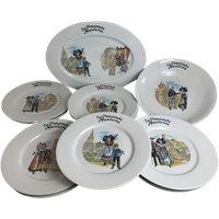 Limoges Servies La Choucroute Alsacienne