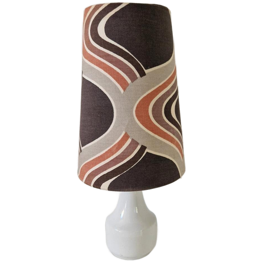 Vintage Lamp Schemerlamp Met Retro Kap Origineel Jaren 70 1