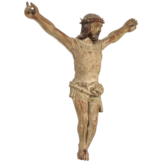 Antiek Houten Crucifix 1