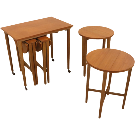 Set Nesting Tables Poul Hundevad Vintage 1