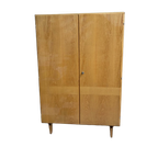 All Shelf Wardrobe Cabinet In Ash Wood By František Mezulánik For Novy Domov thumbnail 1
