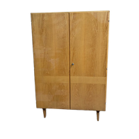 All Shelf Wardrobe Cabinet In Ash Wood By František Mezulánik For Novy Domov