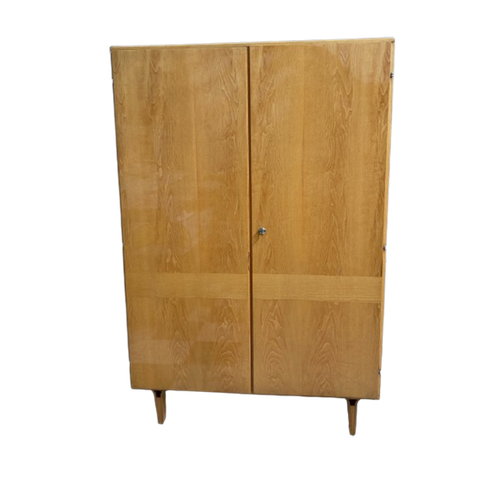 All Shelf Wardrobe Cabinet In Ash Wood By František Mezulánik For Novy Domov