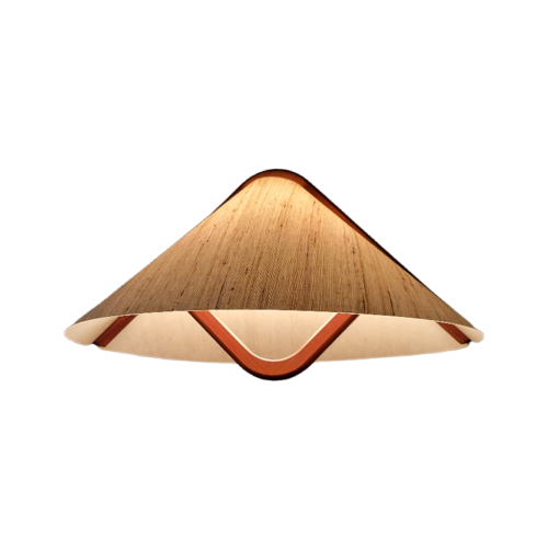 Deense Hanglamp In Teak Van Domus, 1970