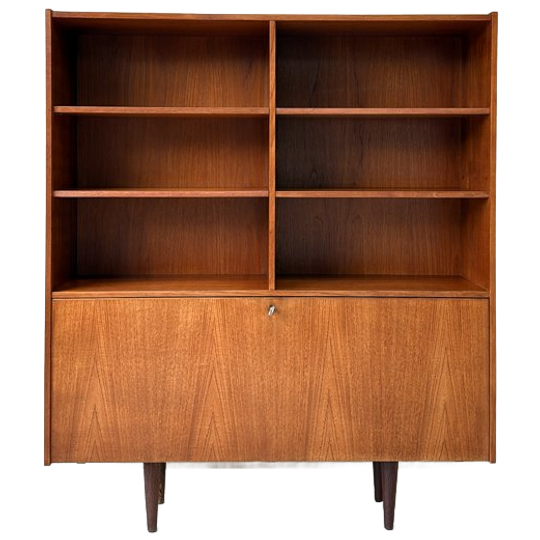 Vintage Houten Kast / Boekenkast 1