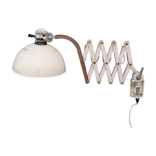 Vintage Schaarlamp Jaren '50 Bauhaus Stijl