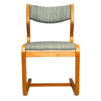 Mid-century Danish Magnus Olesen Chairs, 1970s, Set Of 3
