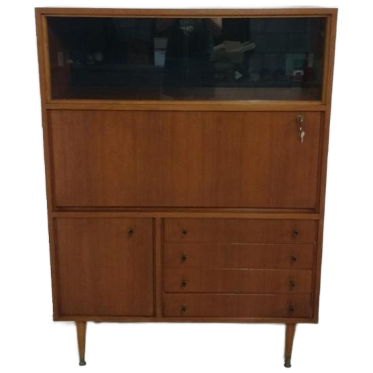 Vintage Midcentury Highboard | Wandkast | Barkast Retro 1