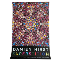 Damien Hirst, Superstition, Orginal Gallery Exhibition Poster, Printed In The New York
