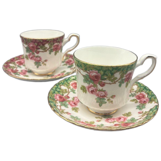 Royal Stafford Olde English Garden Set Kop En Schotels 4 Delig 1