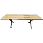 Prachtige Grote Boomstam Tuintafel 260 Cm thumbnail 1