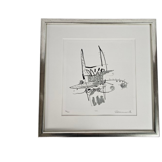 Mohammed Quraish -zeefdruk - Oplage 61 Van 100 - 1990-2000 1