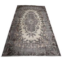 Beige Bruin Vintage Yuruk Vloerkleed 265 X 170 Cm