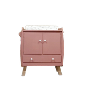 Vintage Commode Lynn Oud Roze Kleur