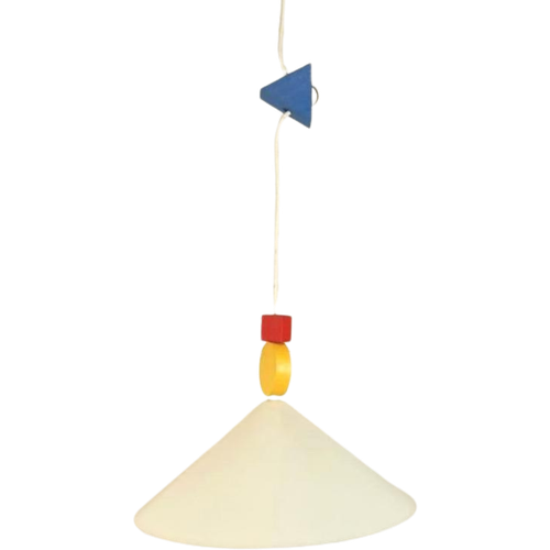 Vintage Stoja Pendant Lamp, Memphis Milano Stijl, Ikea 80S