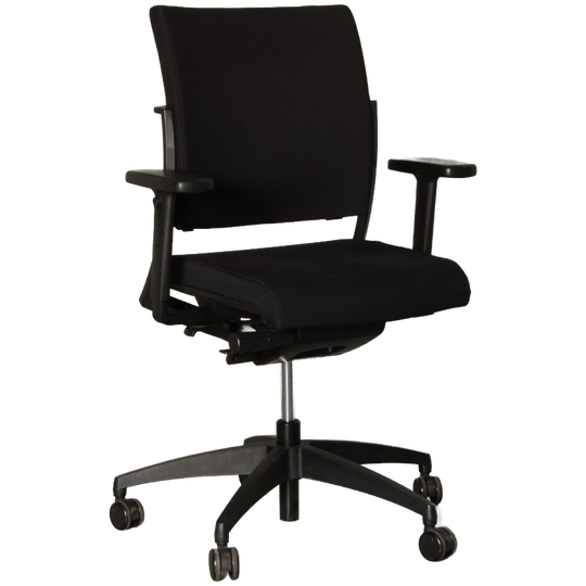 Sitag World Bureaustoel, Zwart, 2d Armleggers 1