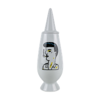 Alessi Tendentse Vase By Guillermo Tejeda For Alessandro Mendini 100% Make-up Series - No. 83