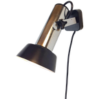 Vintage Tube Wandlamp Spot Opbouw Chrome Verstelbaar '60 thumbnail 1