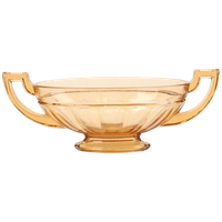 Art Deco Val Saint Lambert Fruitschaal Noémie Ovaal Luxval 1935