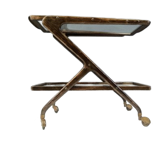 Vintage Italian Serving Trolley, 1950s 1