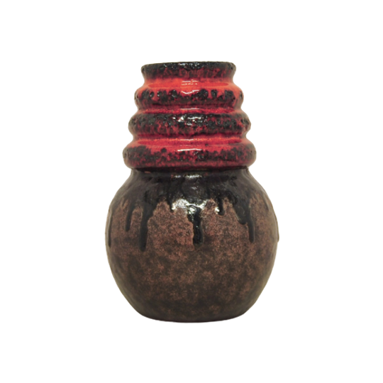 Rood & Bruine Fatlava West Germany Vaas 1