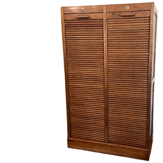Rolluikkast Archiefkast Muziekkast Art Deco Frans 1