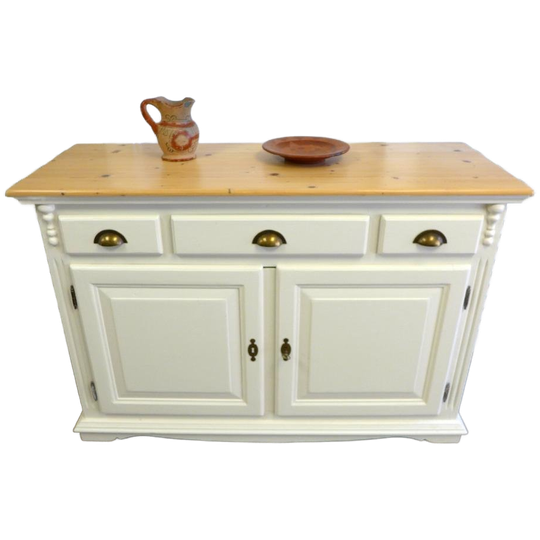 Prachtige Wit Landelijke Dressoir 1