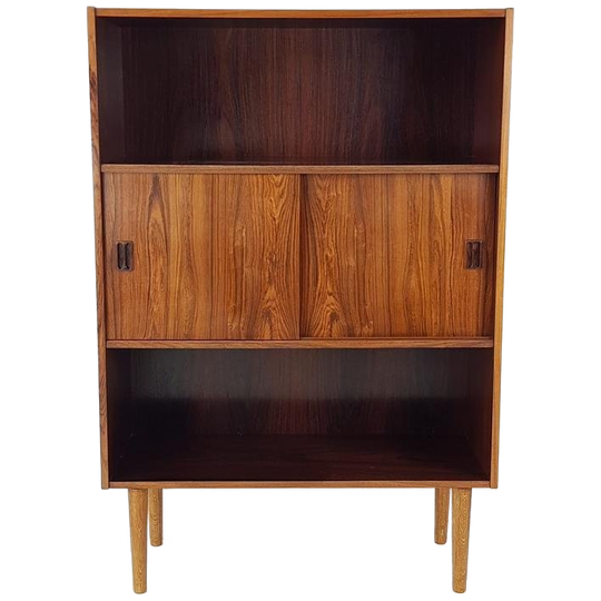 Vintage Deens Schuifdeurkastje | Kast Palissander 1