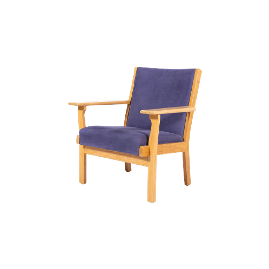 Scandinavian Design Armchair By Hans Wegner For Getama, 1980’s Denmark 1
