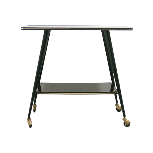Zwart & Gouden Vintage Trolley 1
