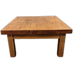 Strakke Vintage Salontafel Coffeetable Japandi Bijzettafel thumbnail 1