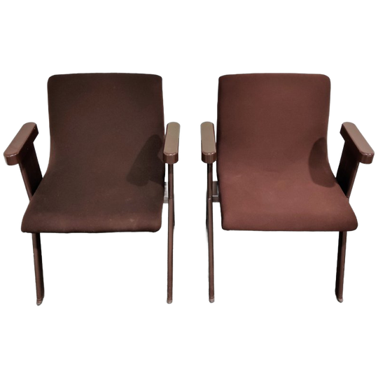 Mid Century Armchairs By Ettore Sottsass For Olivetti, 1970s 1