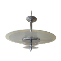 Schijflamp Hanglamp Lamp Jaren 60 Frans