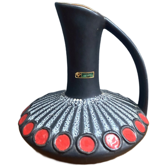 Ufo Shape Schlossberg West Germany Vase 1