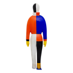 Kazimir Malevich “Sportsmen” Kunstbeeld Van Papier-Maché Guggenheim Museum 1996 thumbnail 1