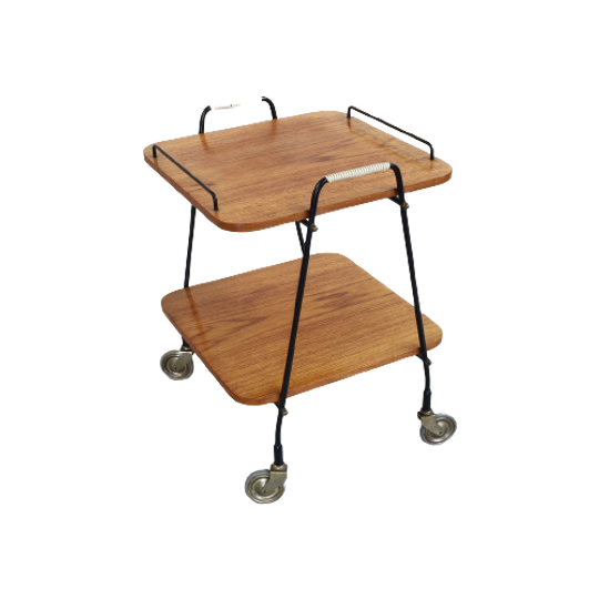Danish Serving Trolley In Teak, 1960s 1