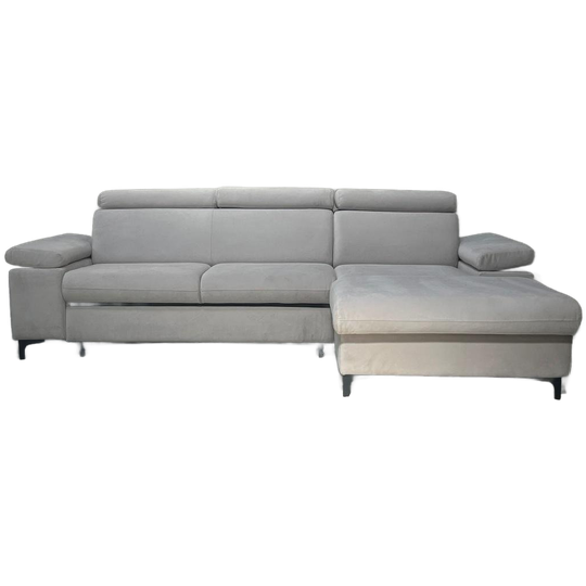 !!alles Moet Weg!! Hoekbank Helena Rechts Velvet - 1