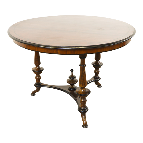 Antieke Ronde Center Table